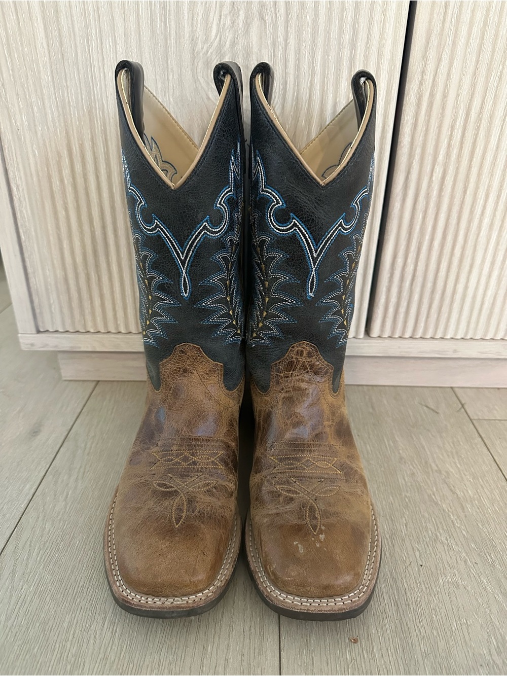 Boys Western Cowboy Boots – Size 4.5D